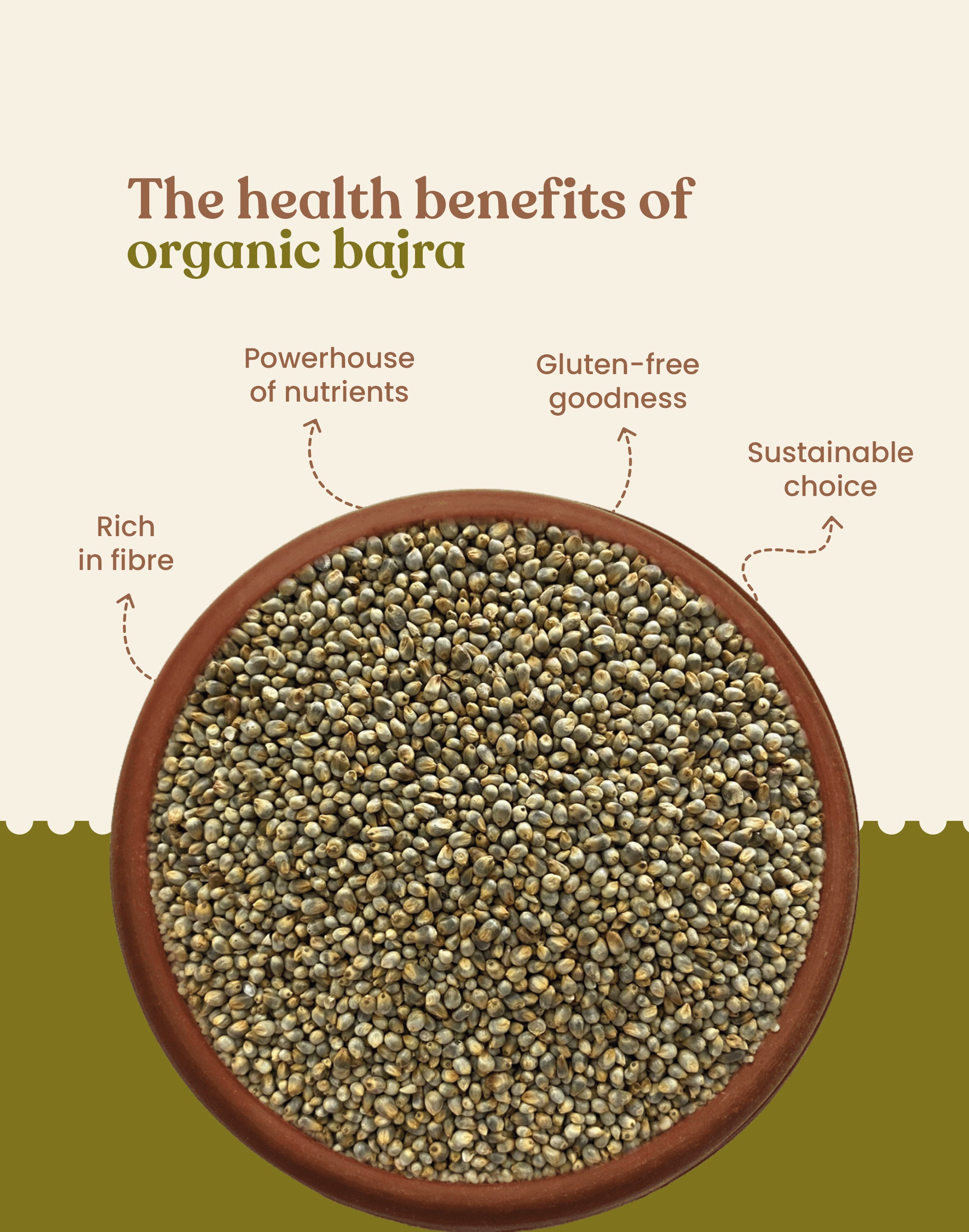 Organic Pearl Millet - Organic Bajra