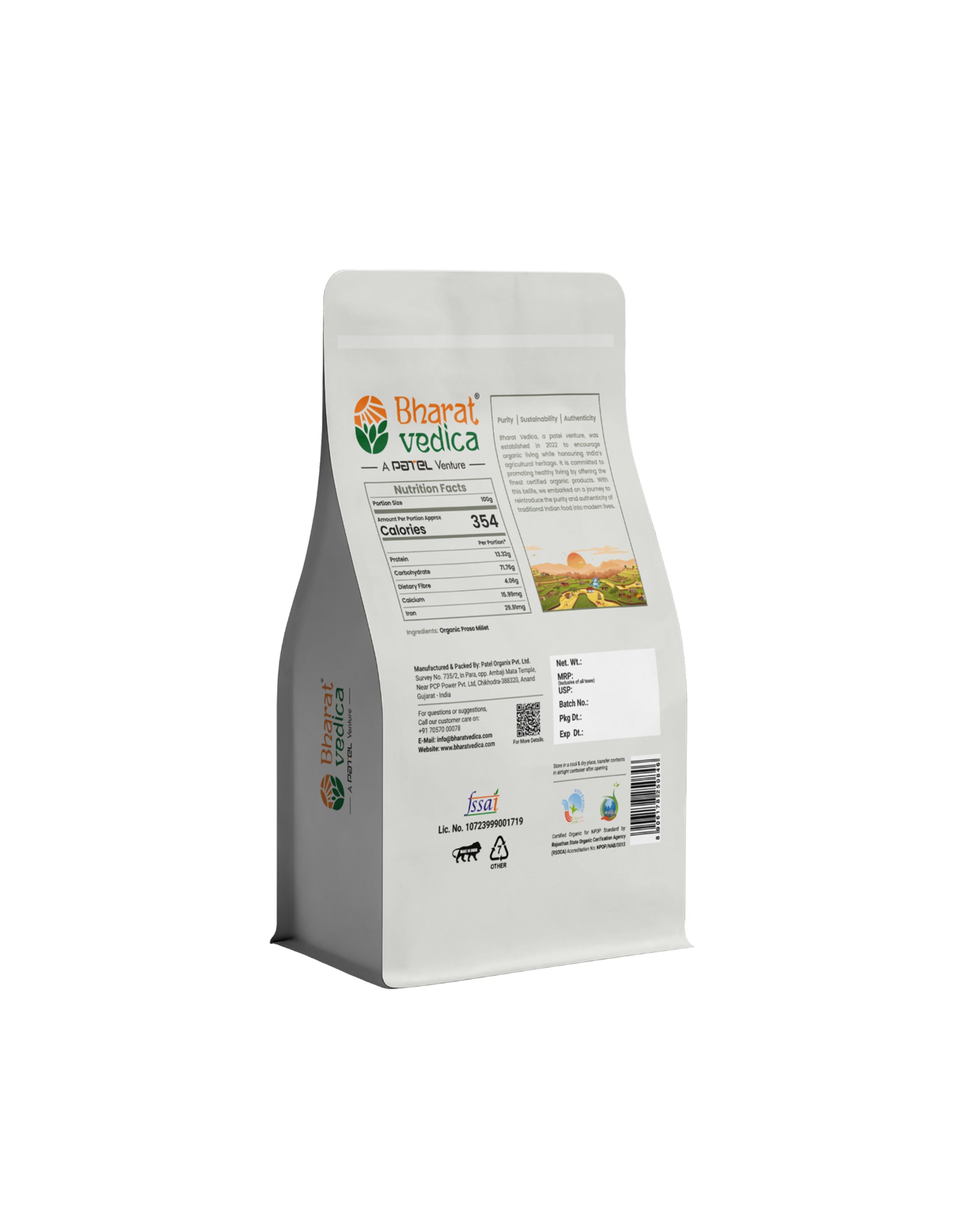 Organic Proso Millet - Organic Chena