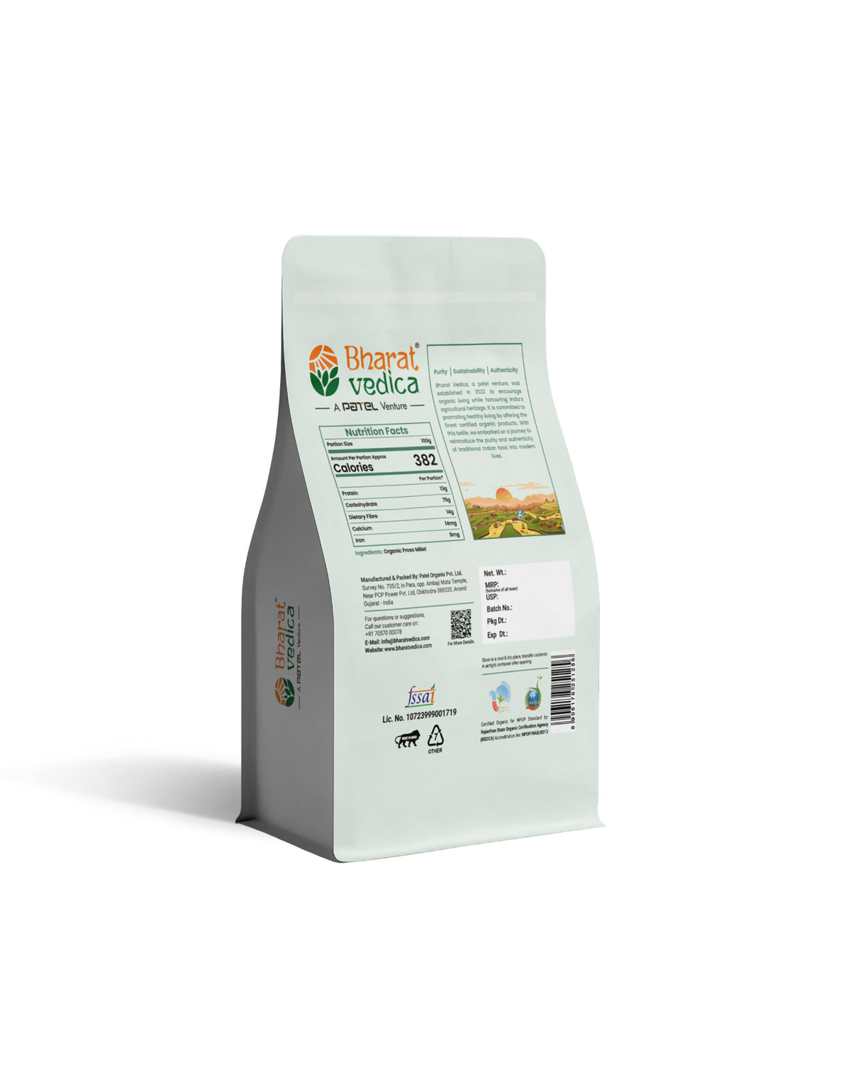 Organic Proso Millet Flour - Organic Chena ka Atta
