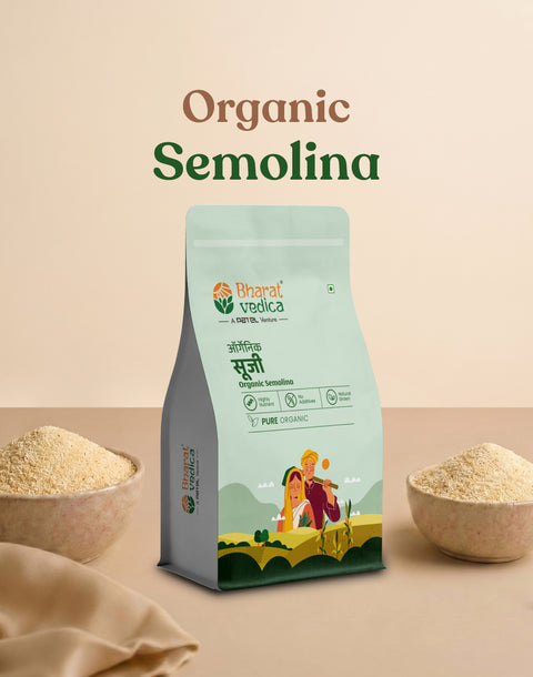 Organic Semolina - Organic Suji - Organic Rawa