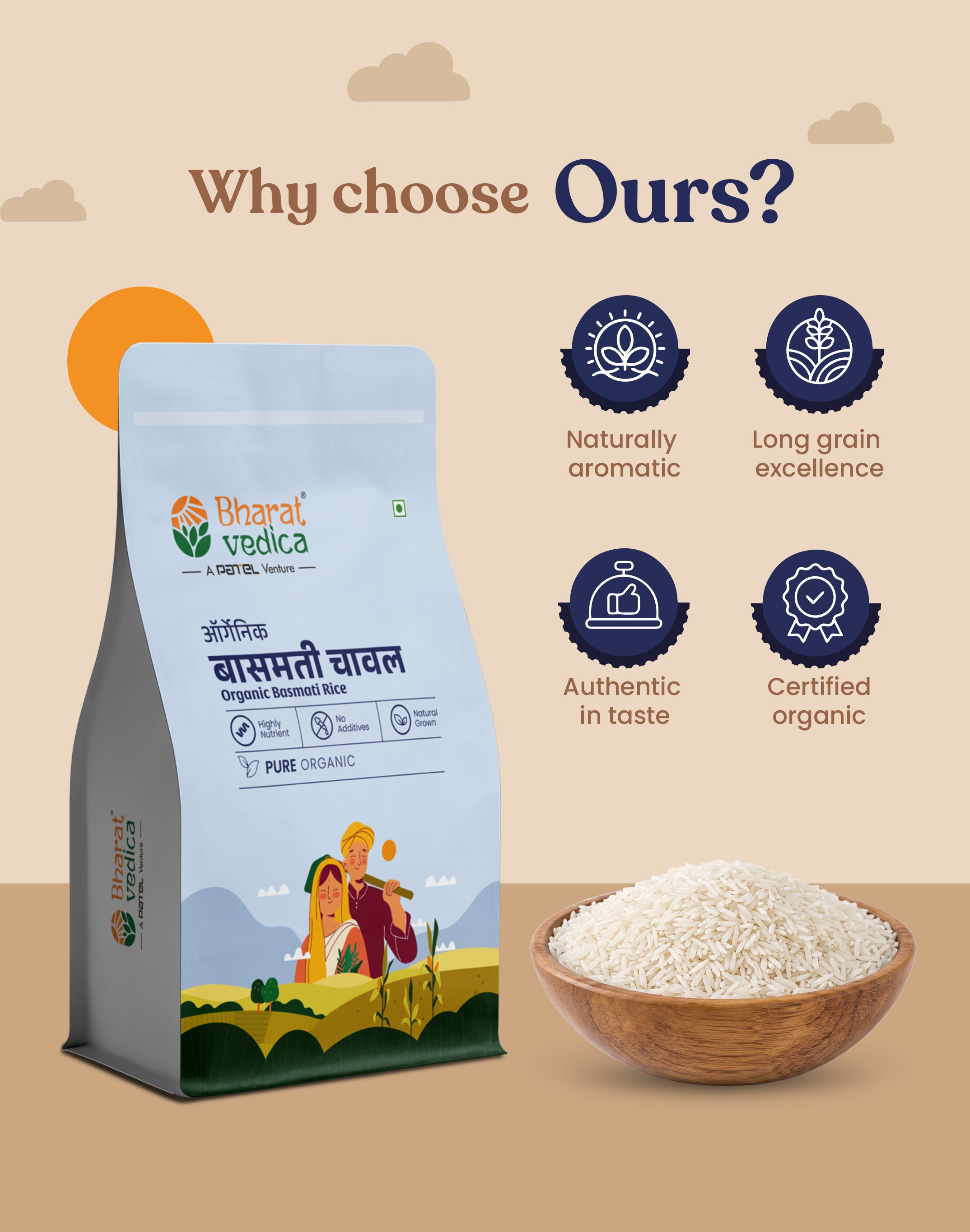Organic Basmati Rice - Organic Basmati Chawal