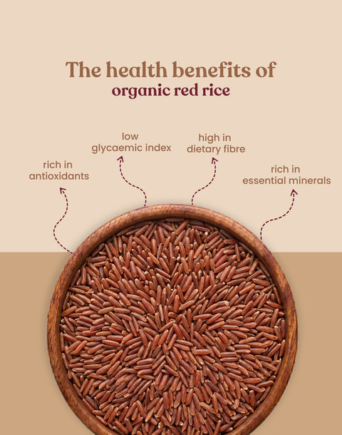 Organic Red Rice - Organic lal chawal