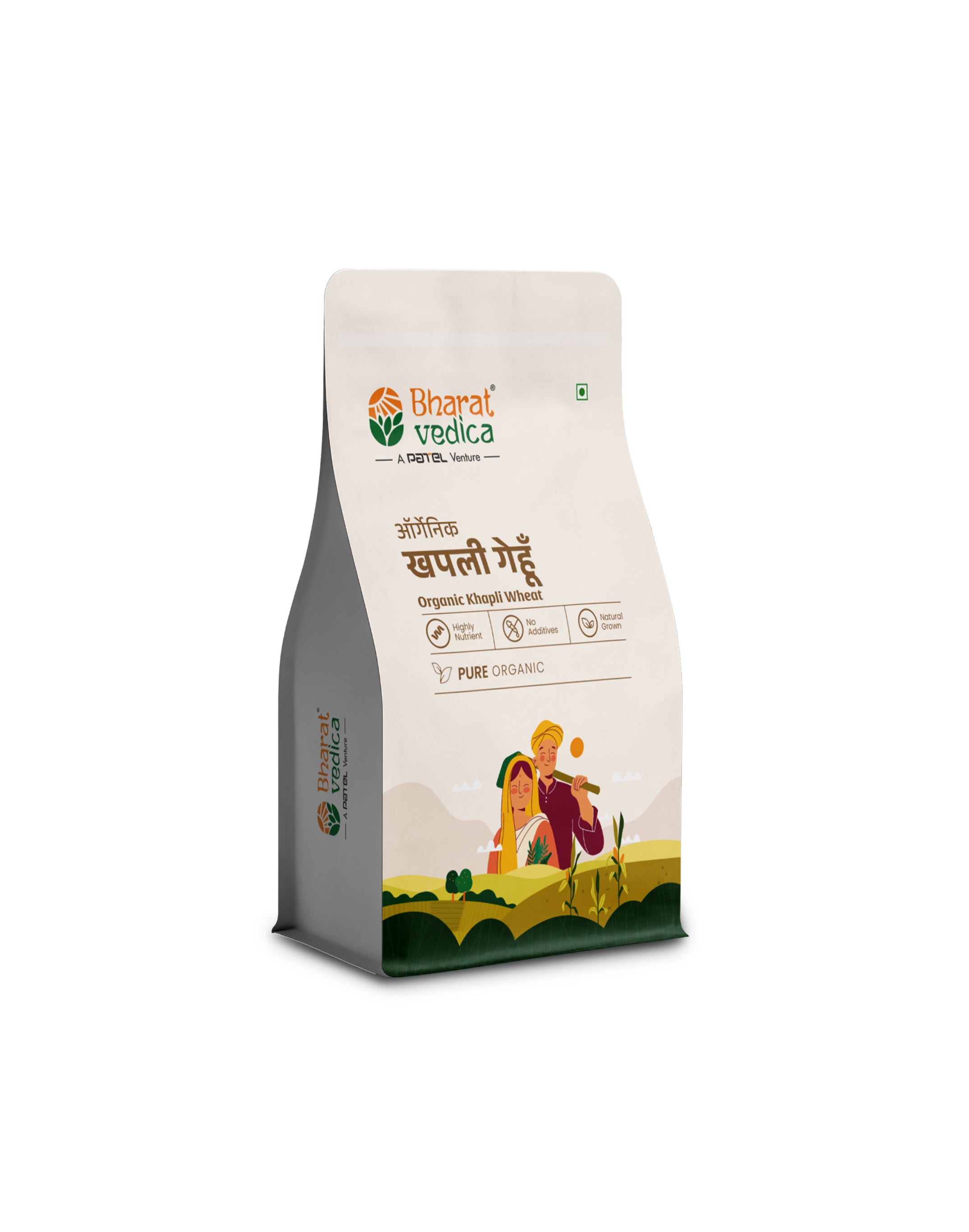 Organic Khapli Wheat - Organic Khapli Gehu