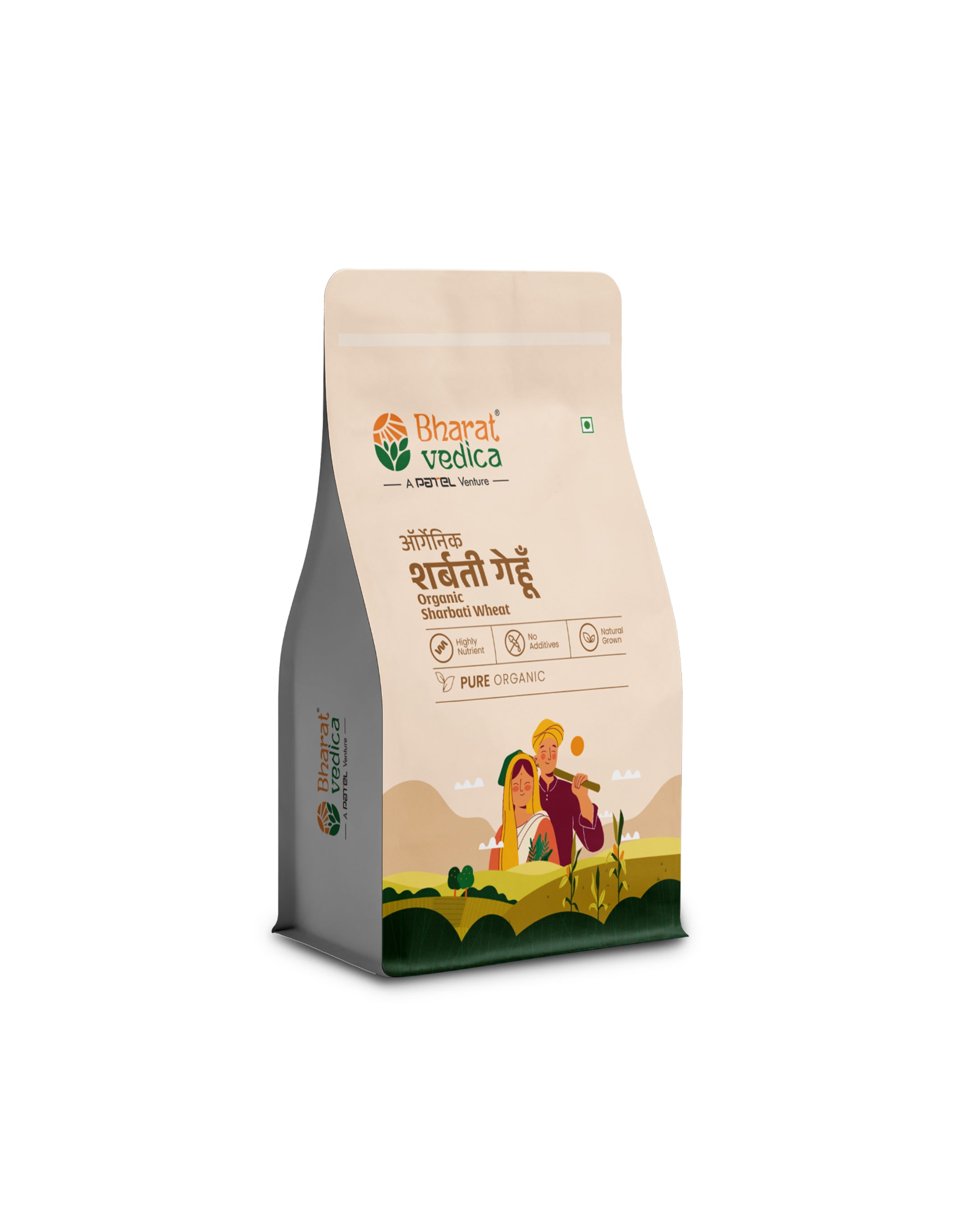 Organic Sharbati Wheat - Organic Sharbati Gehu