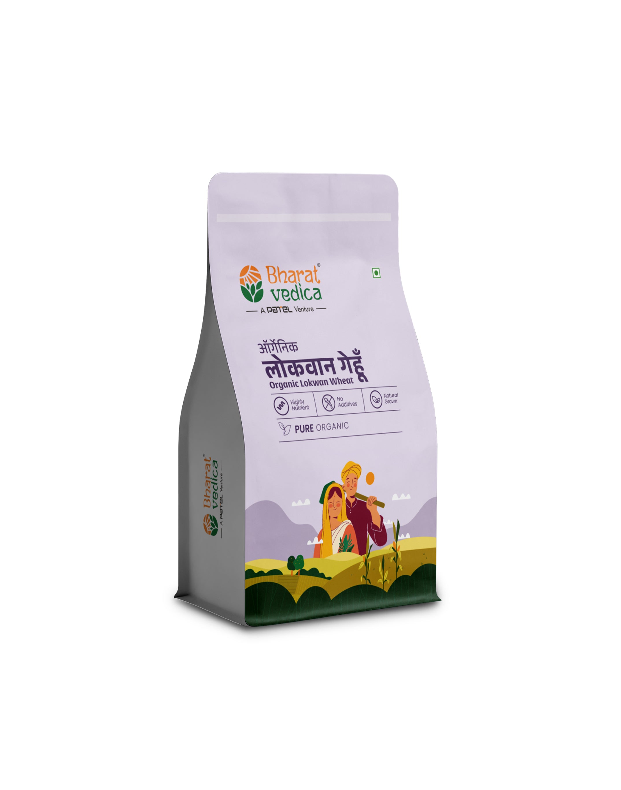 Organic Lokwan Wheat - Organic Lokwan Gehu