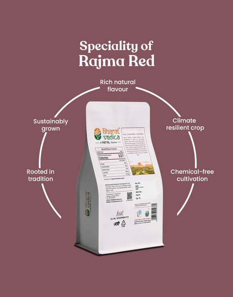 Organic Red Kidney Beans - Organic Rajma Red