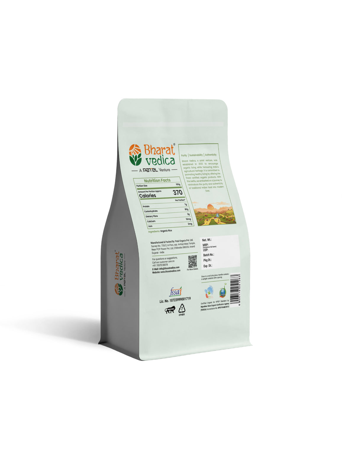 Organic Rice Flour - Organic Chawal ka Atta
