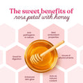Benefits of Rose petal with honey by Bharat Vedica