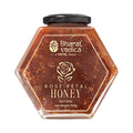 Rose petal honey front packaging 500g