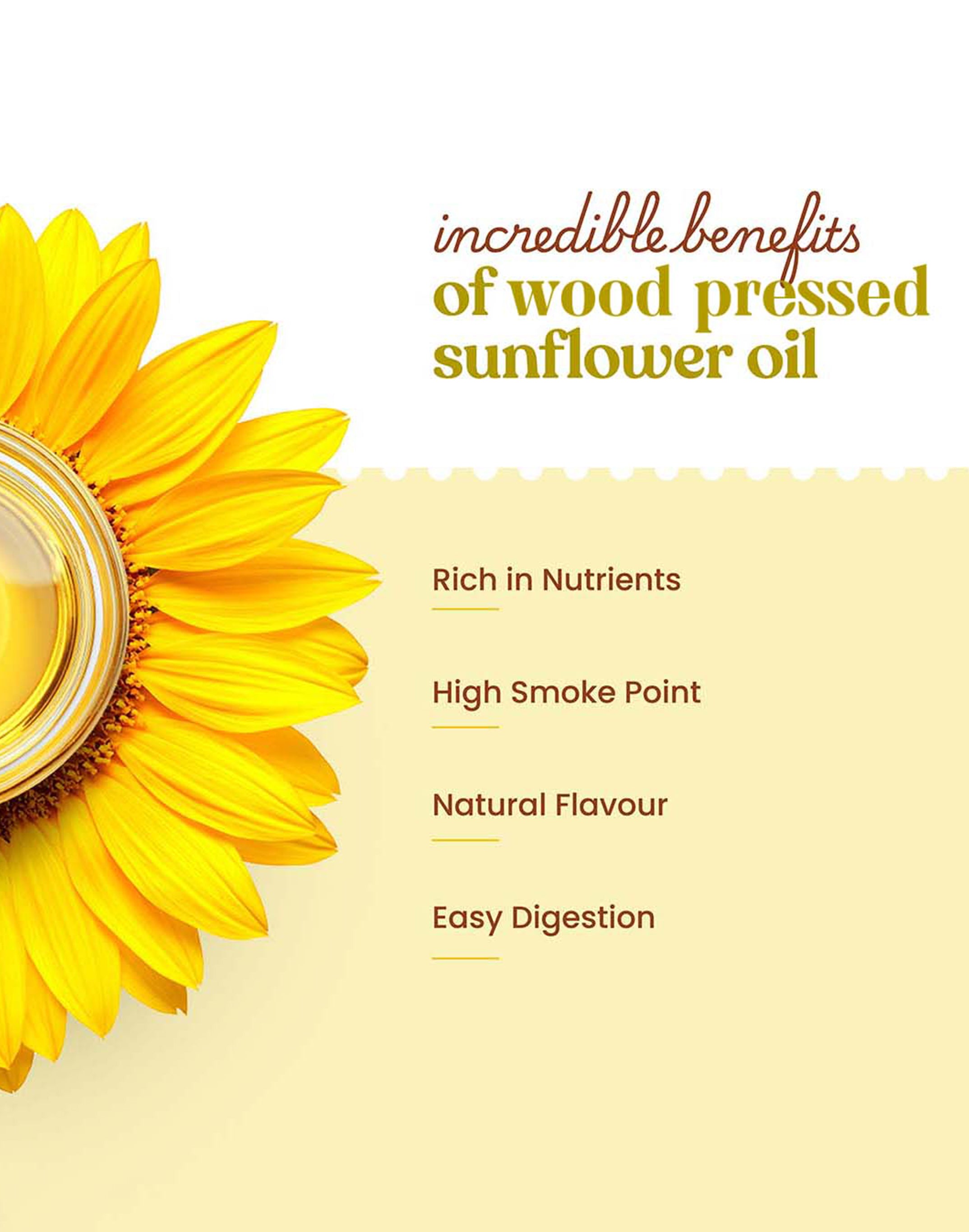 Incredible benefits of Bharat Vedica Organic Wood Pressed Sunflower Oil