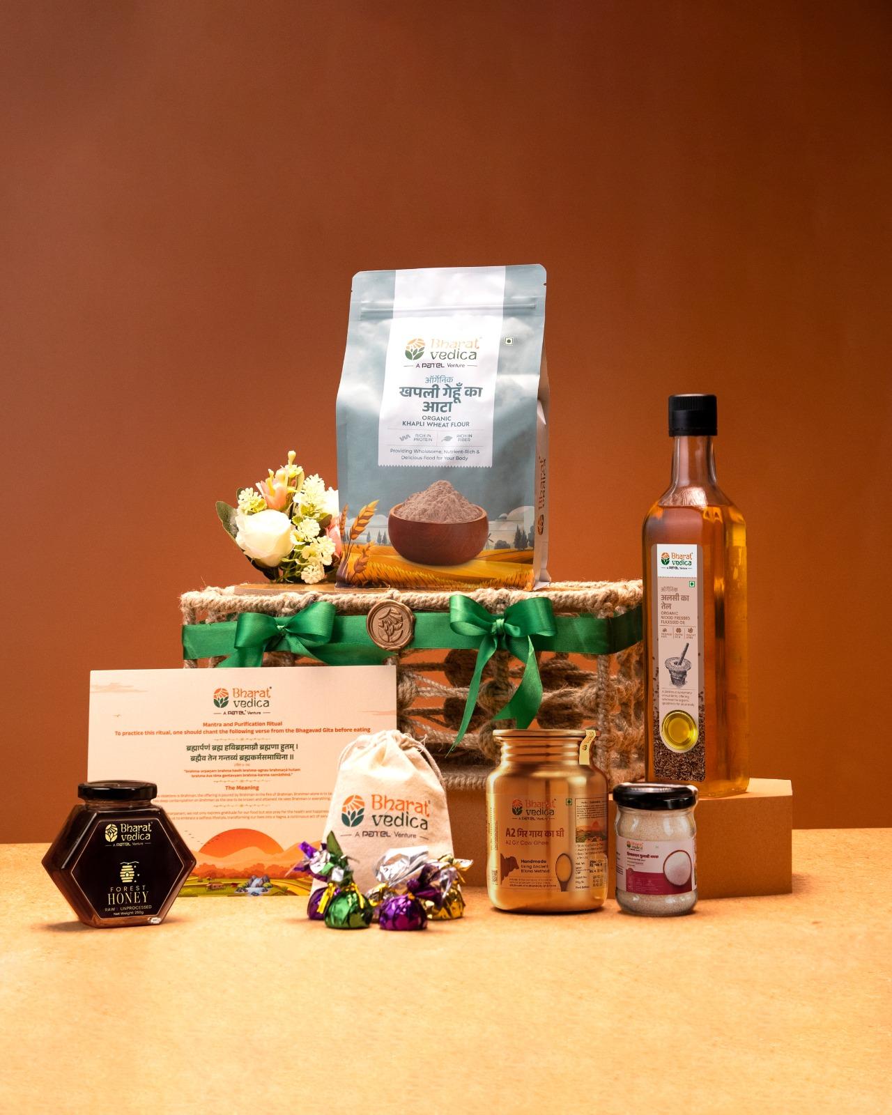 Premium organic product lifestyle showcase image