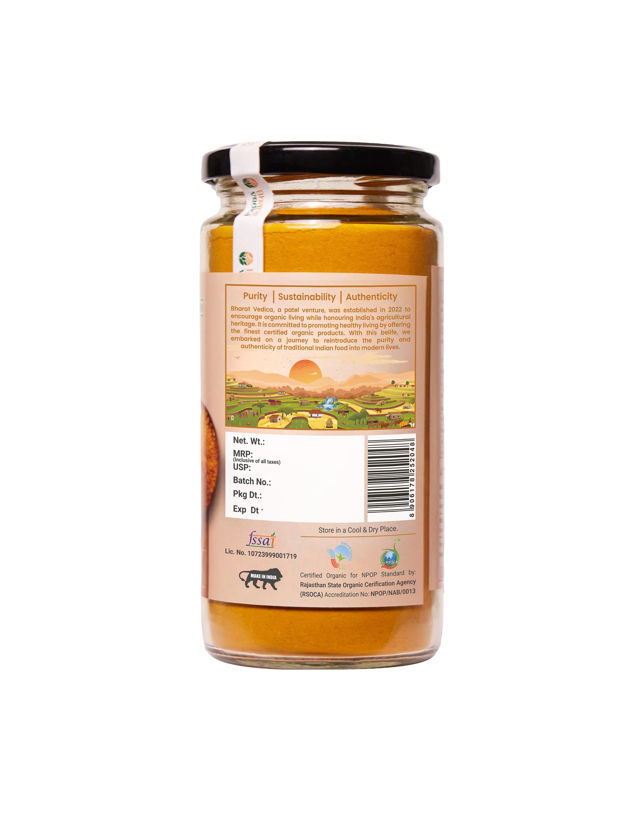 Selam Haldi Powder Bharat Vedica