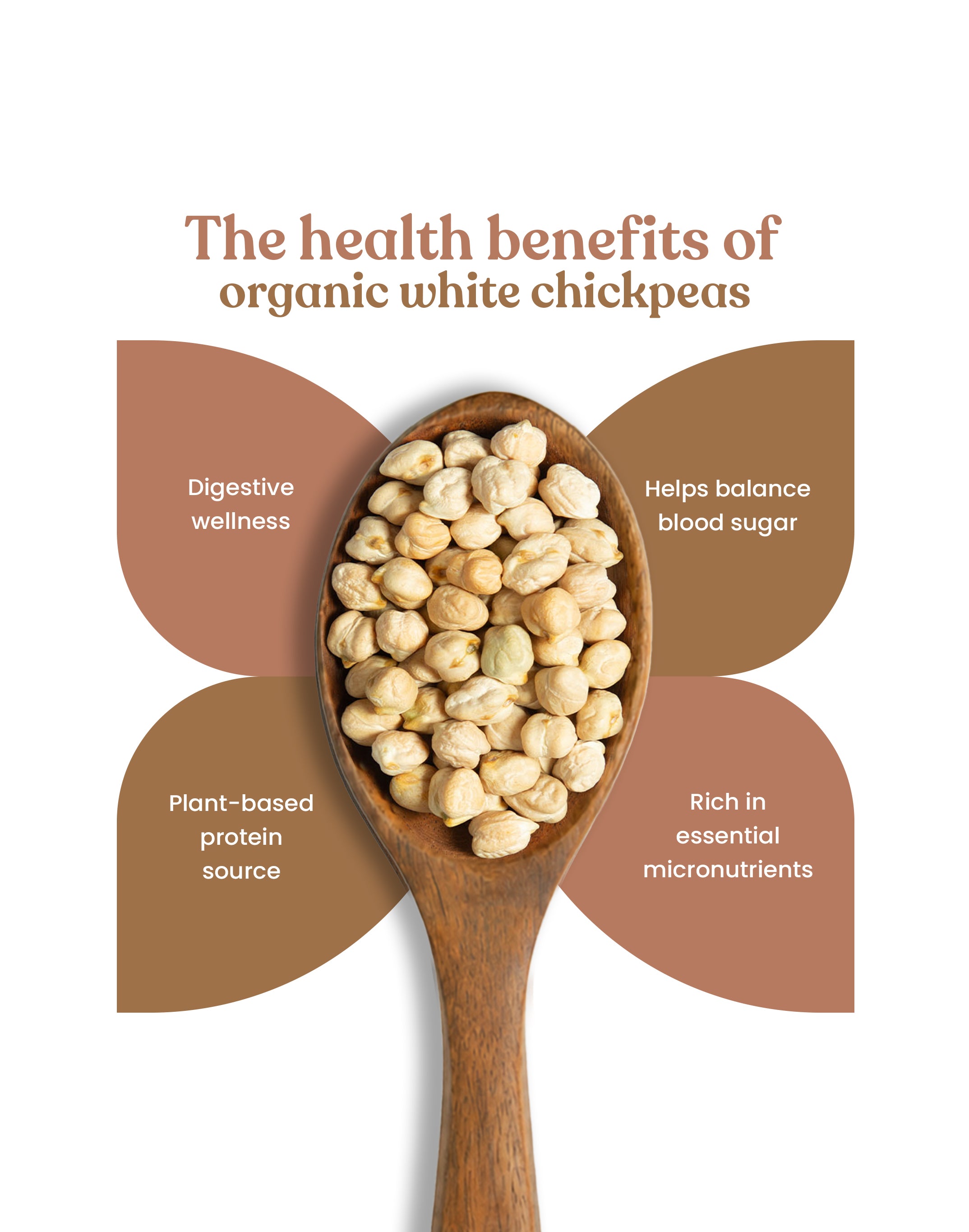 Organic White Chickpeas - Organic Kabuli Chana